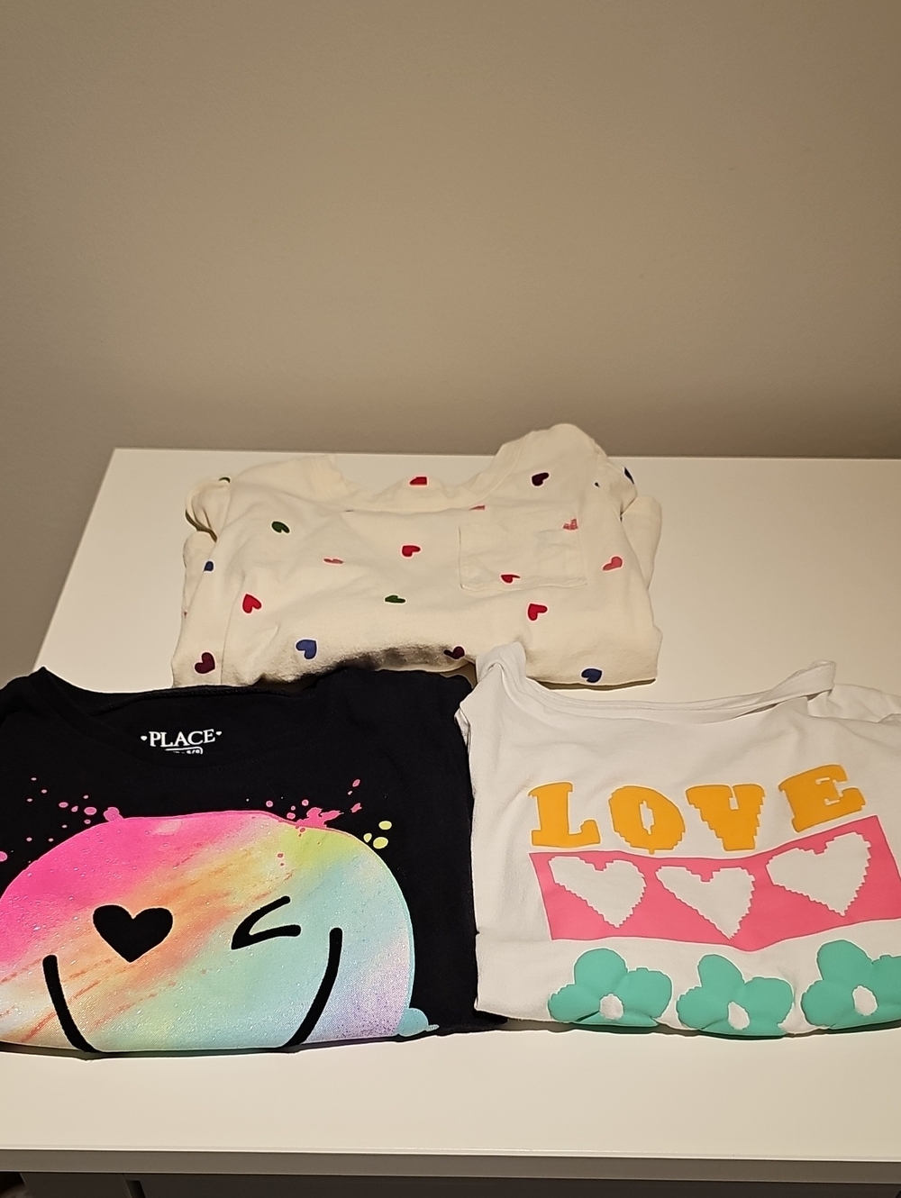 The GAP and Children's Place Long Sleeve Tops - 5T And Size 6